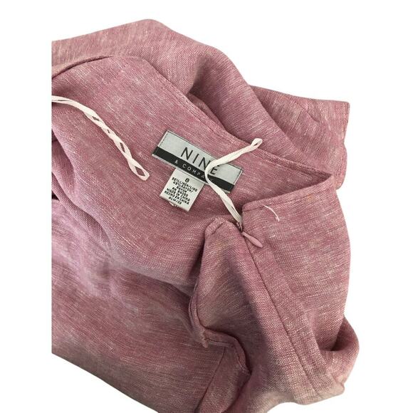 Nine & Company linen rayon short skirt 8 - Picture 4 of 5